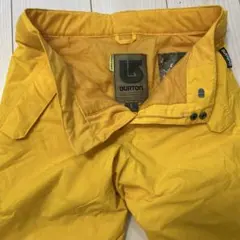 BURTON スノーボードパンツ イエロー Lサイズ　JPN148-155のサムネイル