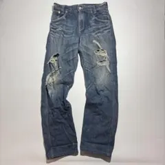 Levi's 703 ワイド ストレート 縦落ち デニム パンツ カートコバーン