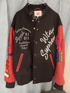 WTAPS Supreme スタジャン ブラック レッド 美品のサムネイル
