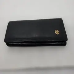 Cartier ブラックレザー キーケース