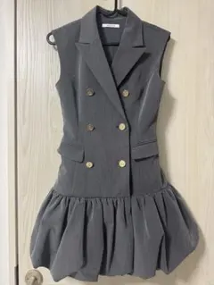 EIMY ISTOIRE JACKET BALLOON DRESS