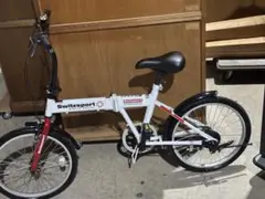 エコメルカリ便限定/新品未使用 Switzsport 折りたたみ自転車 ホワイト エコメルカリ便限定/新品未使用 Switzsport 折りたたみ自転車