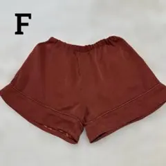 【mystic】ショートパンツ レッド系 Fサイズ