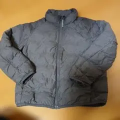 ユニクロ ダウンコート 120cm グレー