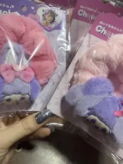 しなこ モンチッチコラボ シュシュ