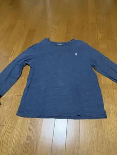 Polo ネイビー 長袖カットソーXL