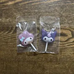 サンリオキャラクターズ　カラフルキャンディチャーム　　クロミ＆マイメロセット