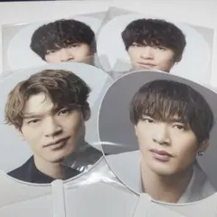 【新品・未使用】SnowMan 深澤辰哉　ジャンボうちわ4枚セット