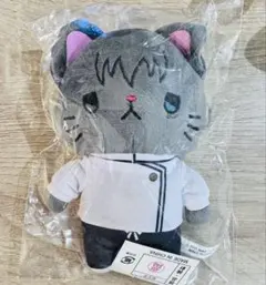 呪術廻戦　乙骨憂太　withCAT アイマスク付きぬいぐるみ　キーホルダー