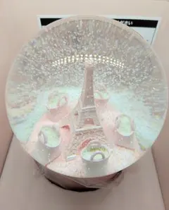 エルベシャプリエ　ノベルティ　スノードーム　2025　エッフェル塔