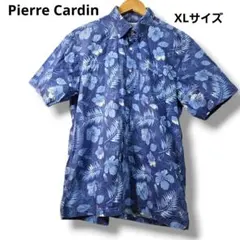 Pierre Cardin ピエール・カルダン アロハシャツ ボタニカル柄 XLのサムネイル