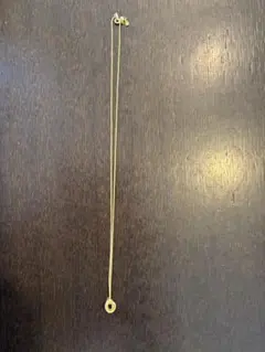 ゴールド ダブルリング ネックレス 50cm