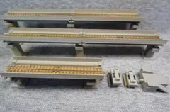 TOMIX製 高架橋付レールS140×5本とＰＣ勾配橋脚×20本のサムネイル