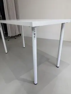 ほぼ未使用】IKEA LINNMON ホワイト 120cm×60cm 足付き 2026年最新】linnmon ikeaの人気アイテム - メルカリ