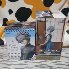 エヴァンゲリオン　渚カヲル　アヤナミレイ　フィギュア　2体セット