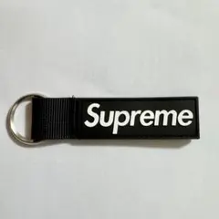 【Supreme】 Webbing Keychain キーホルダー　黒