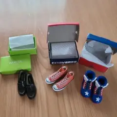 ミニチュア　スニーカー　ローファー　ガチャガチャ