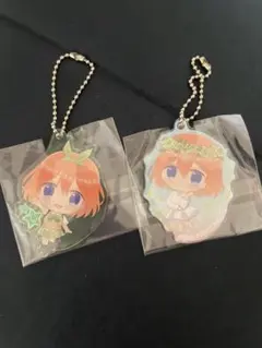 五等分の花嫁　中野四葉　アクリルキーホルダー　2点セット
