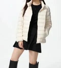 UNIQLO ユニクロ ウルトラライトダウンジャケット オフホワイト M