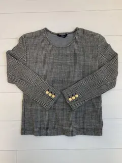 INGEBORG チェック柄 ニット
