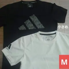 adidas COMBAT SPORTS Tシャツ Mサイズ　2枚セット　白　黒
