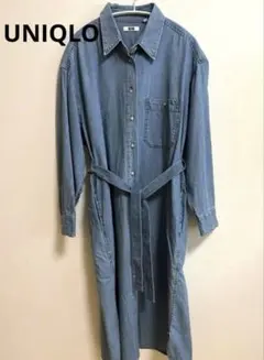 UNIQLO デニムシャツワンピース