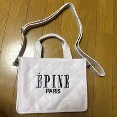 épine エピヌ ムック本 キルティングバッグ ピンク 2WAYのサムネイル