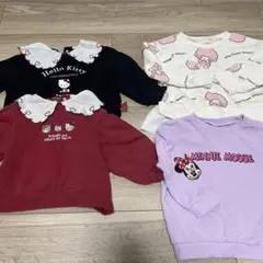 キャラクター トレーナー 4点サイズ90-100