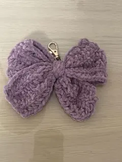 リボン キーホルダー ハンドメイド