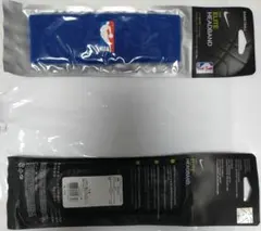 新品 公式 NIKE NBA バスケットボール ヘッドバンド プロ着用モデル赤青