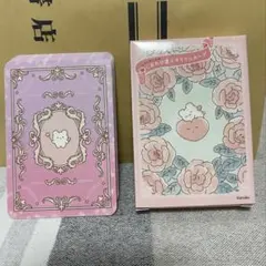 【正規品オラクルカード】希少レアデッキ✨ピンクエッジ✨きらめく言葉のカード ✨パールピンクのエッジ！✨現代的なフランスのオラクルカード