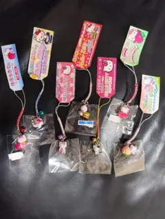ハローキティ ご当地限定ストラップ 7点セット