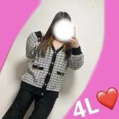 カーディガン 4l