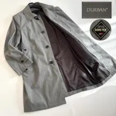 【GORE-TEX】 DURBAN ステンカラーコート 比翼ボタン L グレー