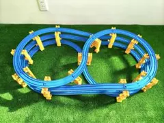 プラレール 「３段ループコースセット」 匿名配送 レイアウト