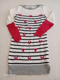 GAP Disney ミッキー刺繍 ワンピース