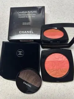 CHANEL シャネル CAMÉLIA FUTURA トリオパウダーチーク　新品