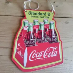 Coca-Cola Standard 6 Bottle Carton 看板