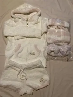 gelato piqueジェラートピケ　ルームウェアセット　新品未使用ヘア