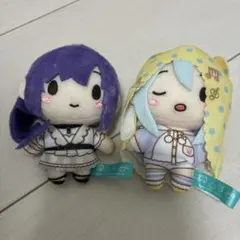 プロジェクトセカイ ぬいぐるみ 宵崎奏・朝比奈まふゆ サンリオ2種セットのサムネイル