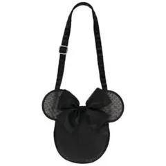 【新品未使用】ディズニーリゾート ミニーカチューシャ リボン ドットシースルー①