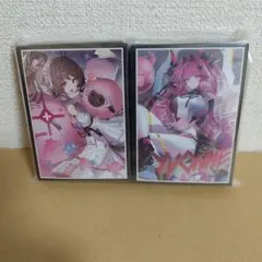 アークナイツ　エンドフィールド　イヴォンヌ　アルデリア　スリーブ　2種セット