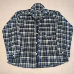 150cm mont-bell チェック柄シャツ