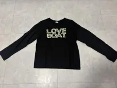 LOVE BOAT 長袖カットソー 140 ブラック