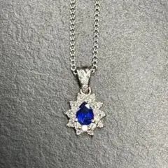 JD150☆高級 ロイヤルブルーカラーサファイア0.53ct D ヘッド 鑑付