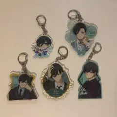 ブルーロック アクリルキーホルダー 糸師凛 5点セット