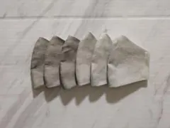 プルメリア様専用　ハンドメイドマスク6枚　麻100％