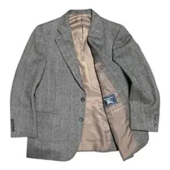BURBERRY ツイード テーラードジャケット 古着 vintage 90s