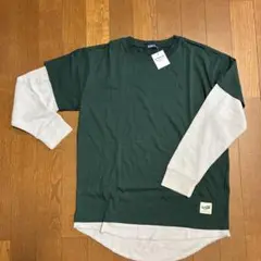 NAVY ダークグリーン 長袖カットソー 150cm
