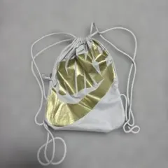 oldNike ナップザックホワイト/ゴールド